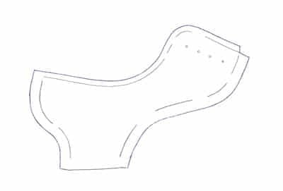 quarters shoe pattern quarters shoe pattern