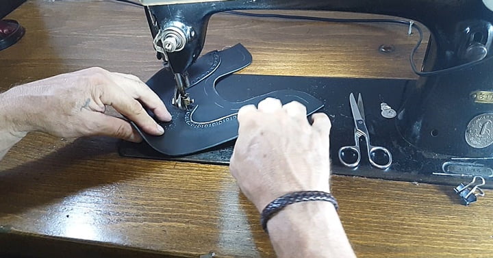 Sewing-upper