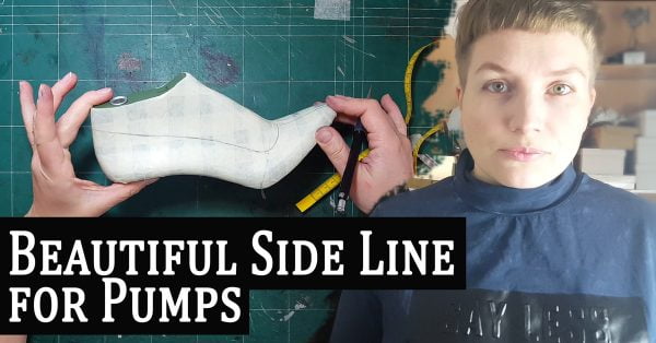 Shoe-Pattern-Making-Tutorial-Draw-Beautiful-Side-Line-for-Pump-Shoes