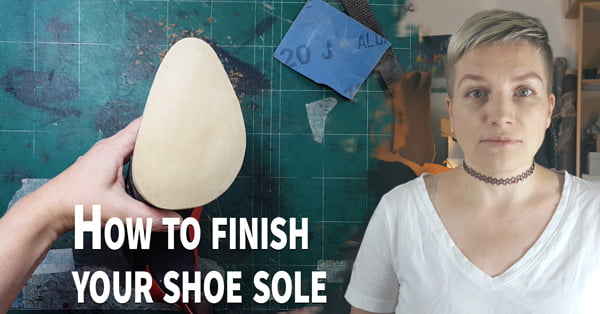  finish  shoe sole