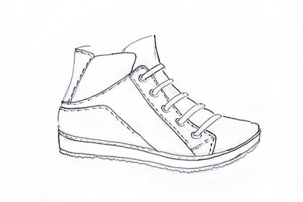 sneakers sketch 06