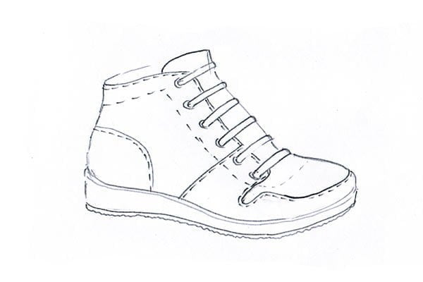 sneakers sketch 08