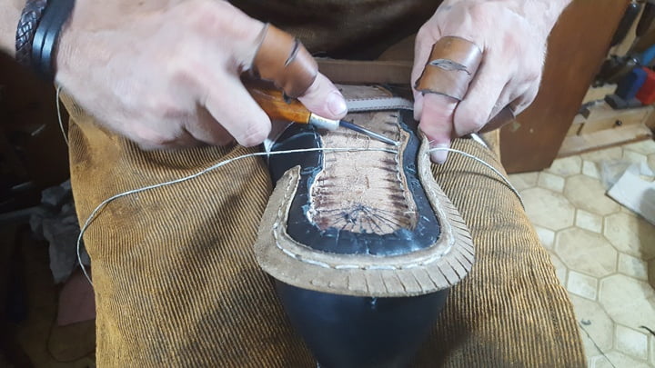 Making welted shoes