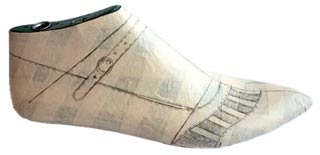 design-on-the-last Shoe pattern- design on the shoe last